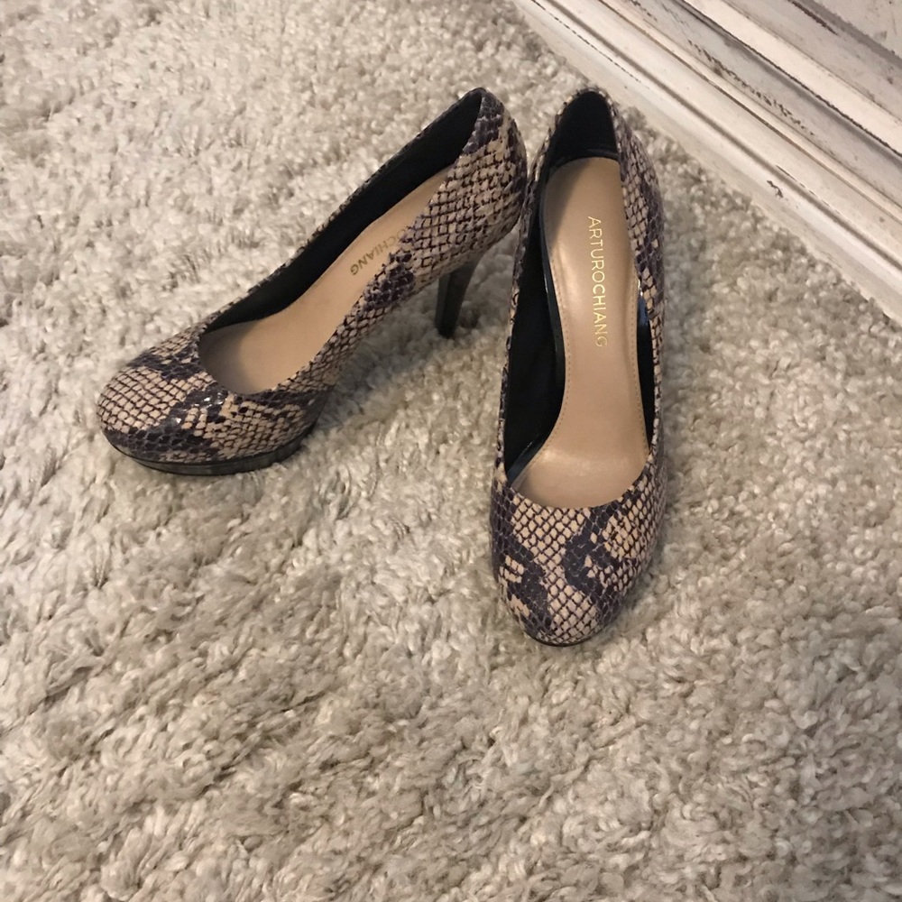 Animal Print heel